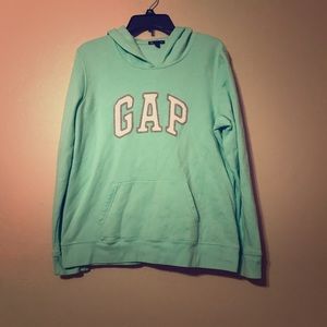 GAP TEAL HOODIE